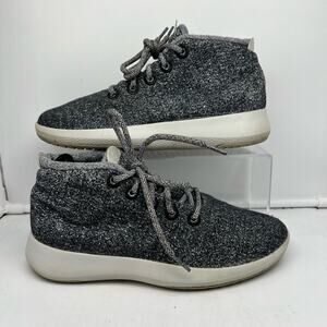 Allbirds Shoes Mens 9 WRU M Wool Runner Up Mizzles High Top Sneaker Gray